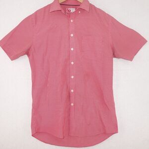 Chic fil A Employee Uniform Button Up Shirt Red Checkered Size Medium